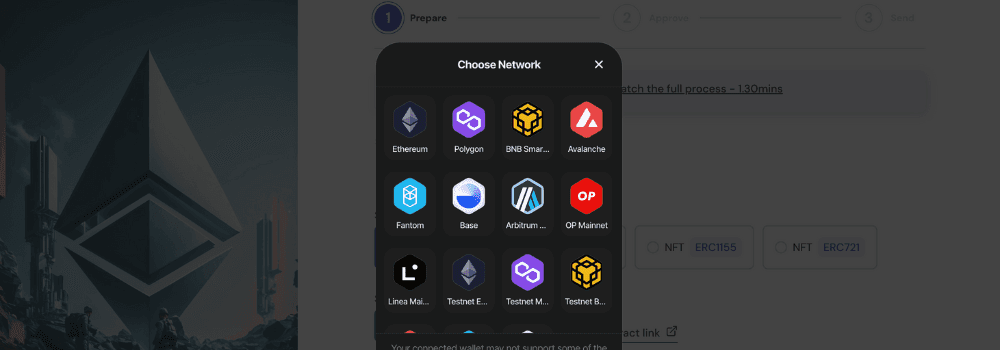 Choose blockchain